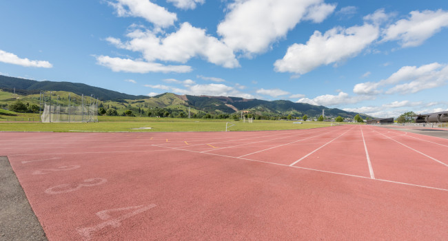 Saxton Athletics close up image of Track