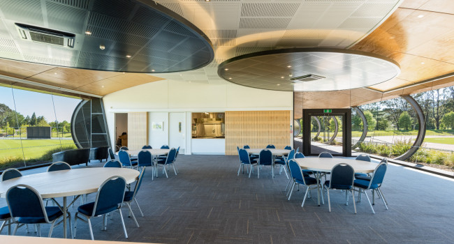 Interior Saxton Oval Pavilion VII