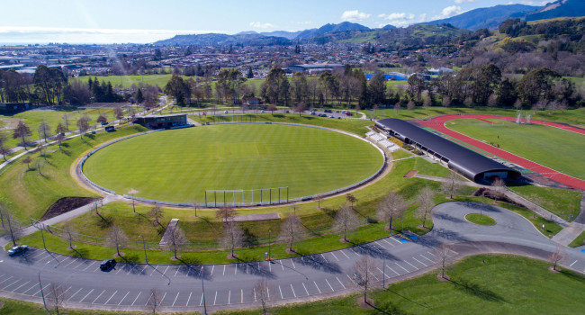 SaxtonFields035 Oval and Parking