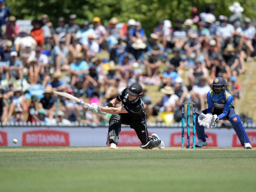 Image of Black Caps playing cricket in ODI 