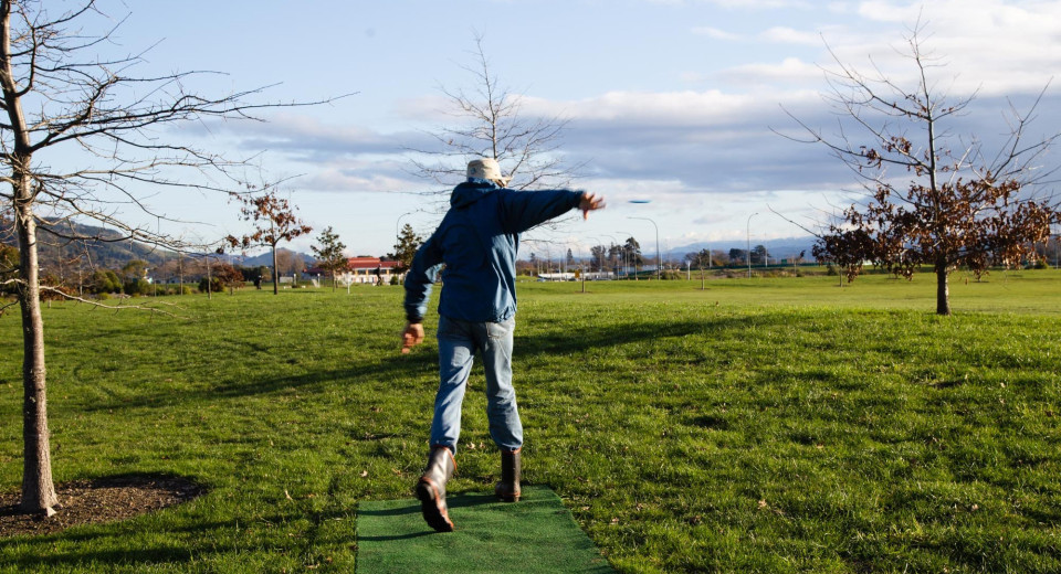 Disc Golf at Saxton
