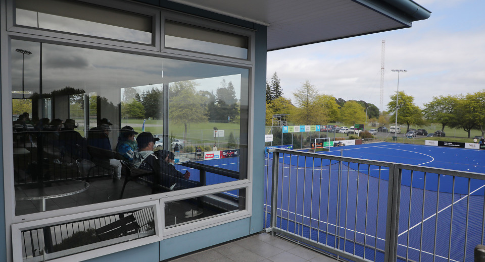 Hockey Pavilion from deck