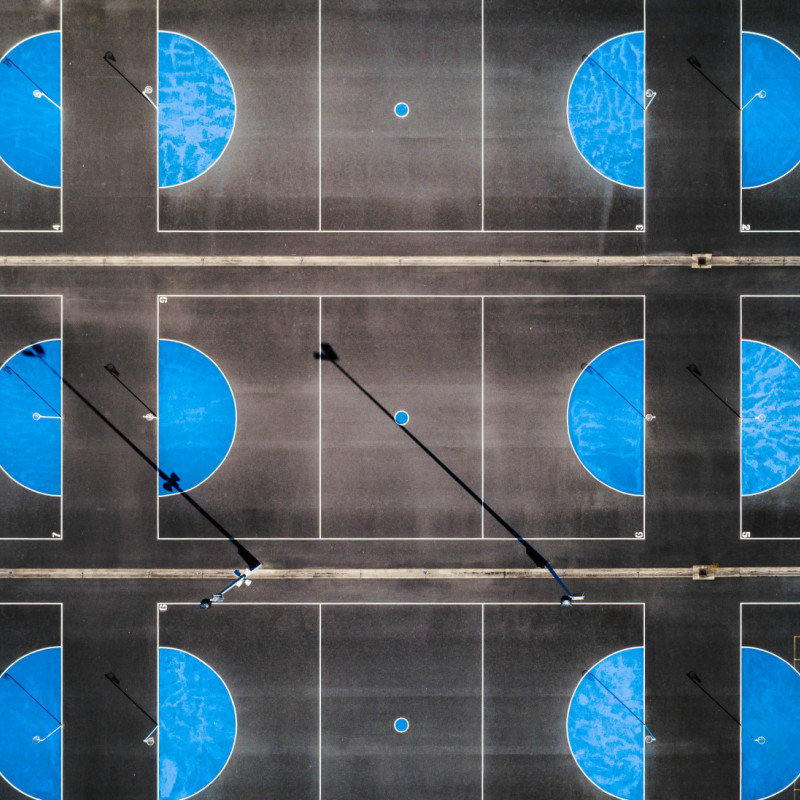 Saxton Field netball Courts